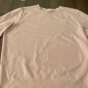 pink nike sweatshirt!!!